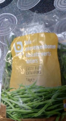 Haricots verts entiers