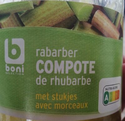 Compote de rhubarbe