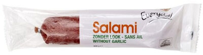 Image descriptive de salami zonder look