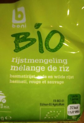 Image descriptive de Bio mélange de riz