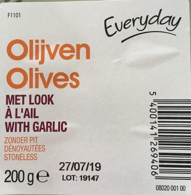 Olives à lail