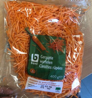 Image descriptive de Carottes rapees