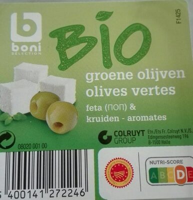 Image descriptive de Olives vertes Bio