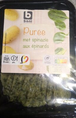 Purée aux épinards