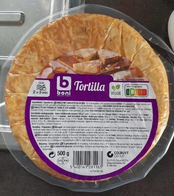 Image descriptive de Tortilla