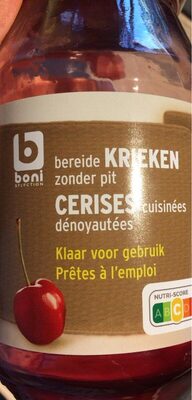 Image descriptive de Bereide krieken zonder pit