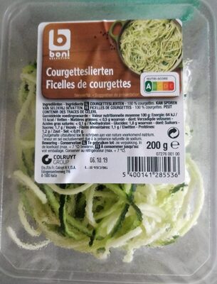 Image descriptive de Courgetteslierten