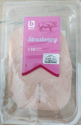 Image descriptive de Saucisson Strasbourg