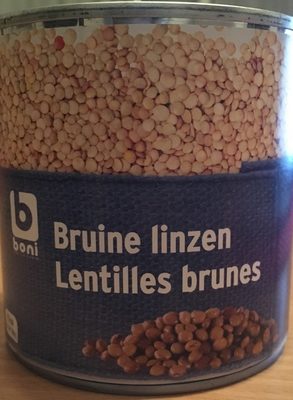 Image descriptive de Lentilles brunes