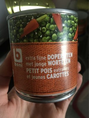 Image descriptive de Petits pois carottes