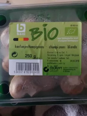 Champignons blonds BIO de Belgique