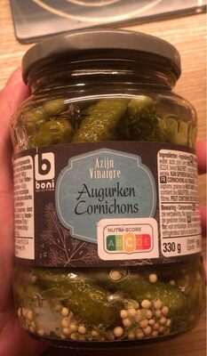 Image descriptive de Cornichon au vinaigre