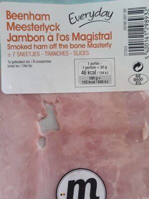 Image descriptive de Jambon a los Magistral