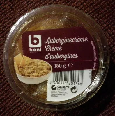 Crème dAubergines