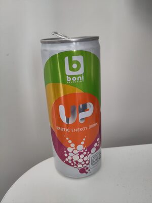 Image descriptive de Up Exotic Energy drink