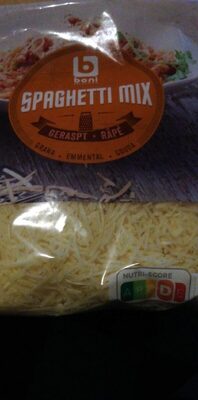 Image descriptive de Spaghetti Mix râpé