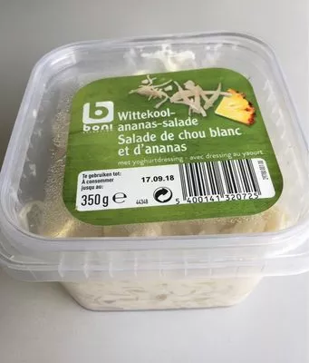 Salade de chou blanc et dananas