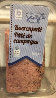 Image descriptive de Paté de campagne