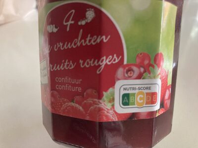 Image descriptive de Confiture 4 fruits rouges