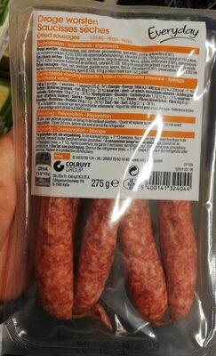 Image descriptive de Saucisses sèche