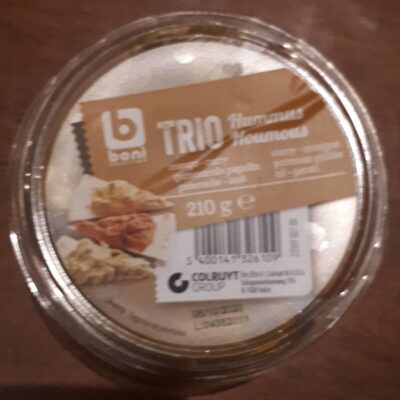 Image descriptive de Trio houmous