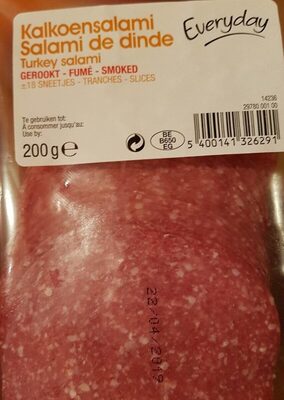 Image descriptive de Salami de dinde