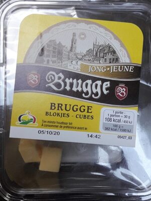 Image descriptive de Cube de fromage Jeune