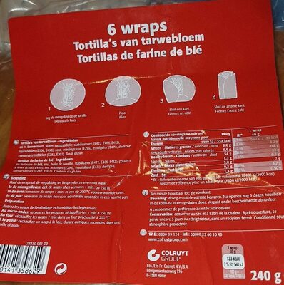 Image descriptive de Wraps