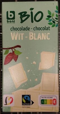 Bio chocolade wit