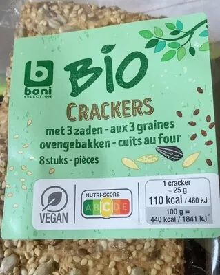 Bio Crackers aux 3 graines