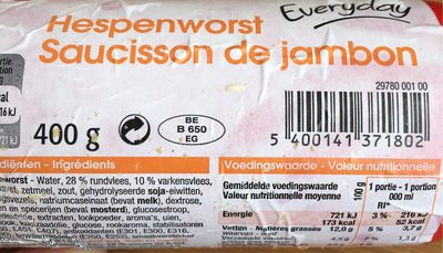 Image descriptive de Saucissondejambon