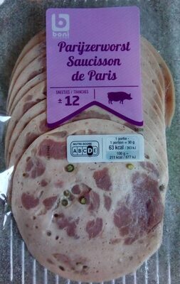 Image descriptive de Saucisson de Paris