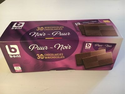 Minichocolats noir 100gr