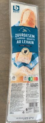 Image descriptive de Baguette au levain