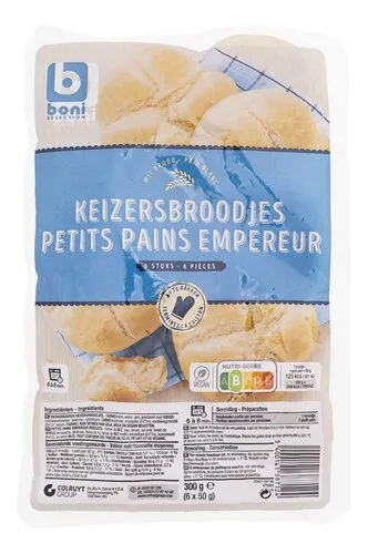 Petits pains empereur Boni Boni Selection Colruyt