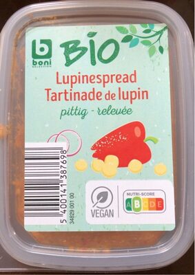 Image descriptive de Tartinade de lupin