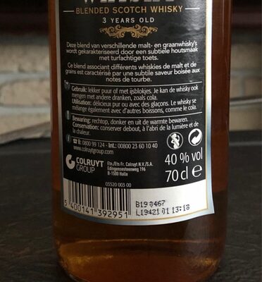 Image descriptive de Whisky