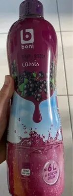 sirop cassis