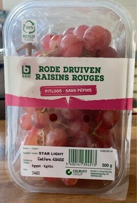 Image descriptive de Raisins rouges