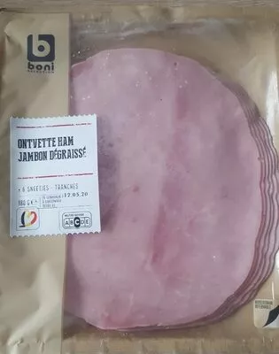 Jambon degraissé