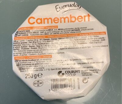 Image descriptive de Camembert