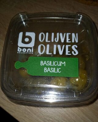 Image descriptive de Olives Basilic