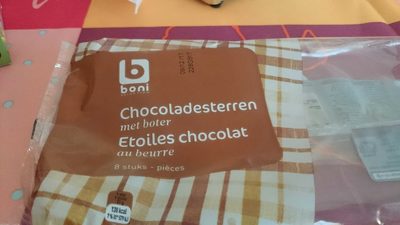 Image descriptive de Etoiles chocolat