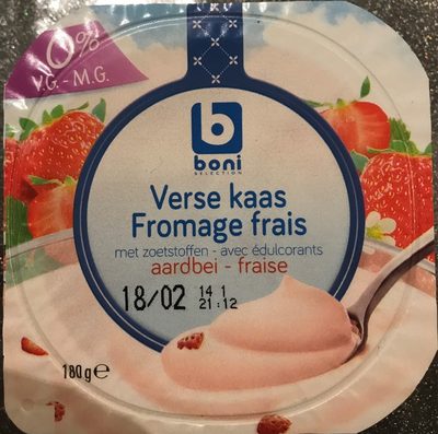 Image descriptive de Fromage frais 0 fraise