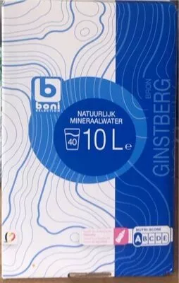 Natuurlijk mineraalwater