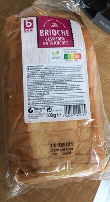 boni Colruyt Brioche tranche