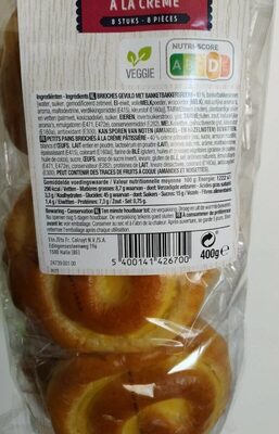 Image descriptive de Brioche à la crème