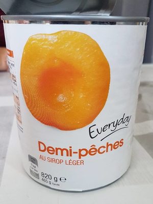 Image descriptive de Demipêche au sirop léger