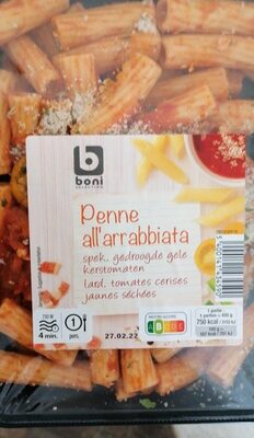 Image descriptive de Penne allarrabbiata