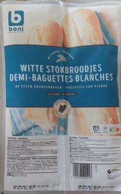 Image descriptive de Demibaguettes blanches